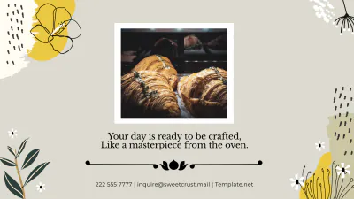 Free Good Morning Slides Template to Edit Online