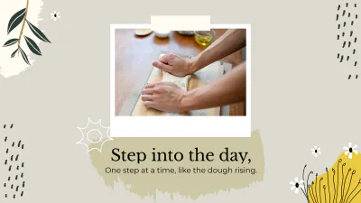 Free Good Morning Slides Template to Edit Online