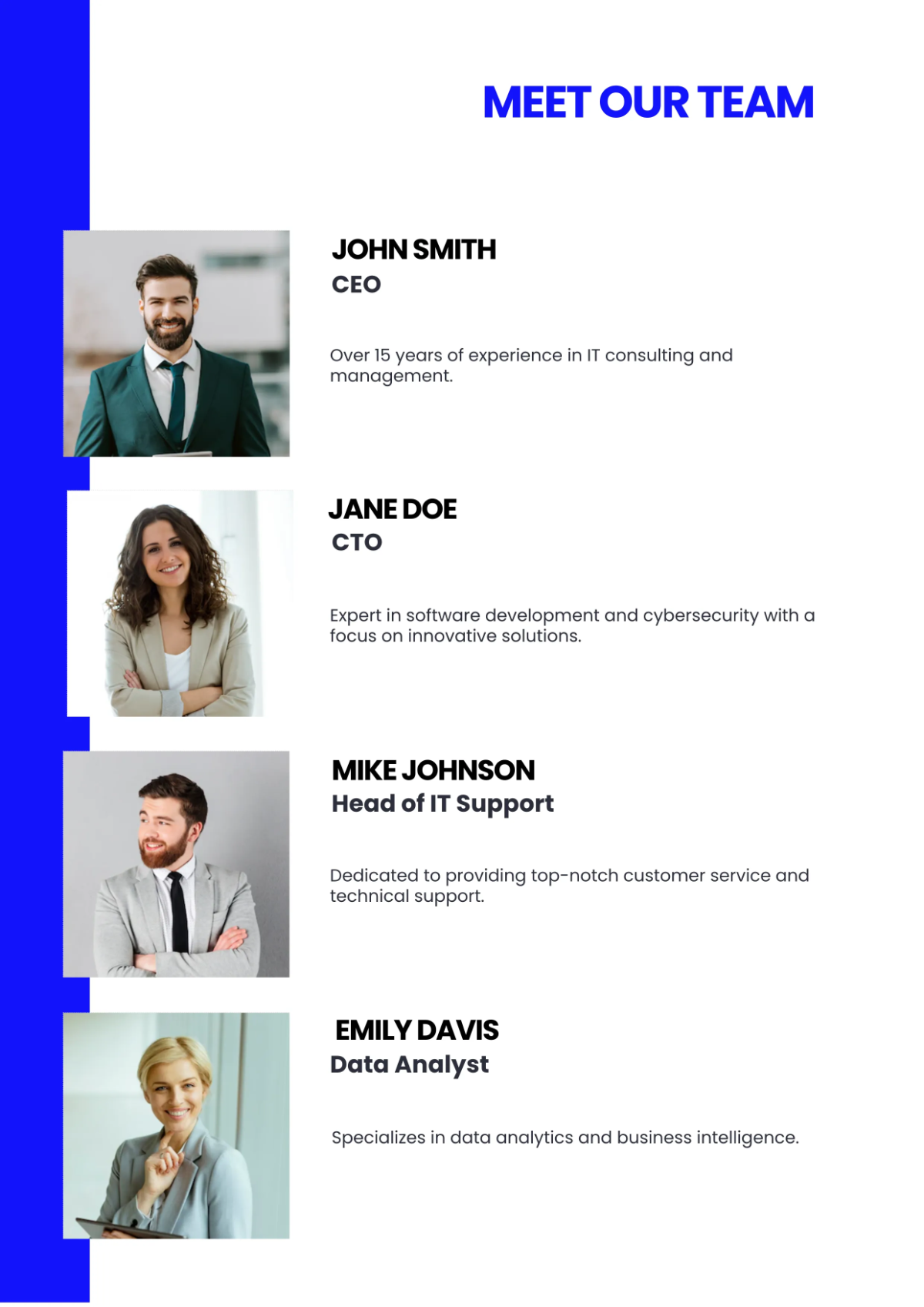 Free Corporate Company Profile Template to Edit Online Free Corporate Company Profile Template to Edit Online