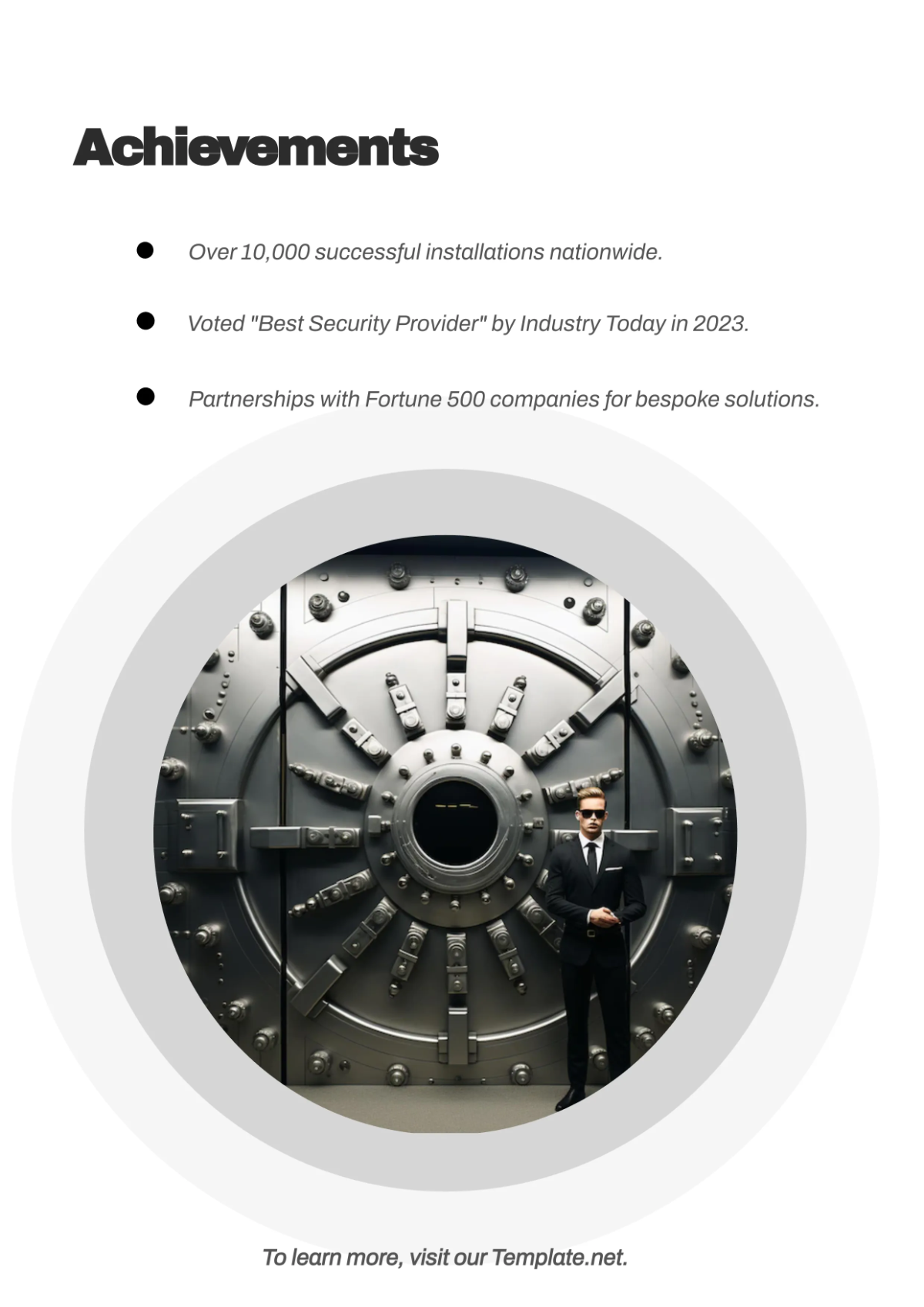 Free Business Company Profile Template to Edit Online