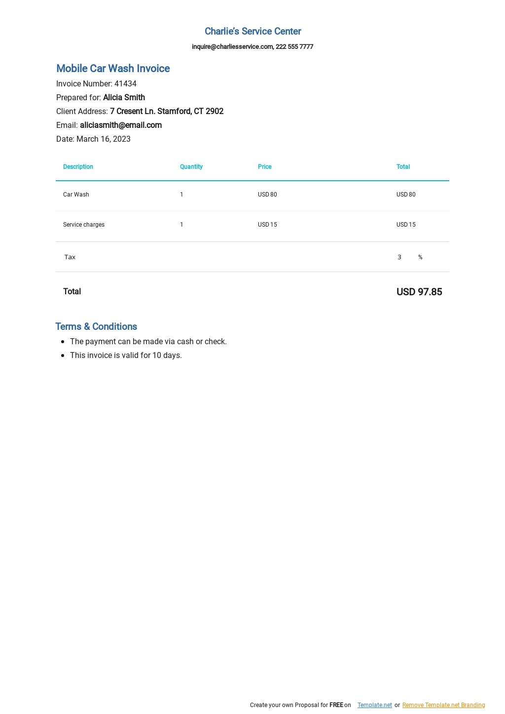 418 Free Invoice Templates Edit Download Template Net