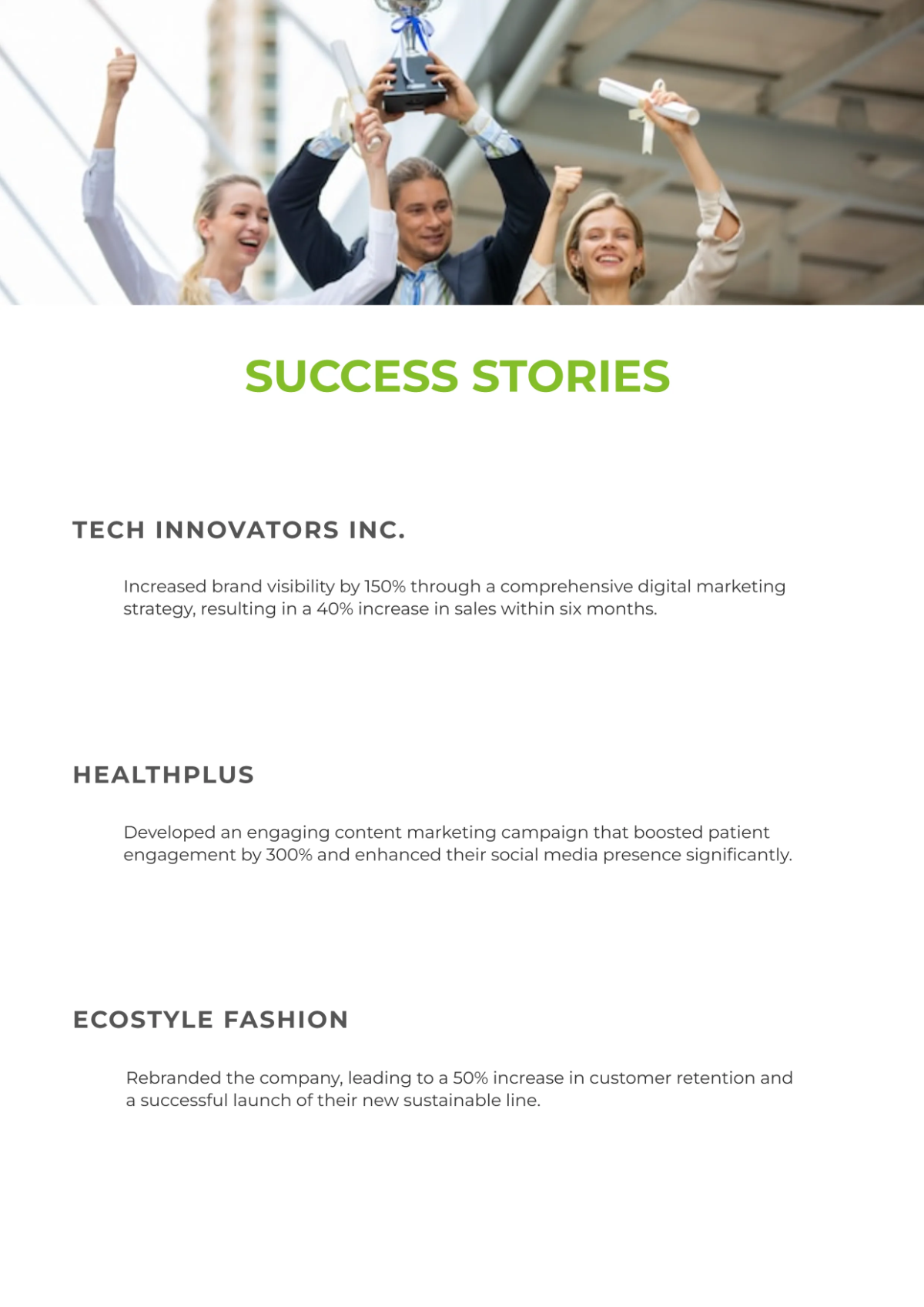 Free Marketing Company Profile Template to Edit Online Free Marketing Company Profile Template to Edit Online