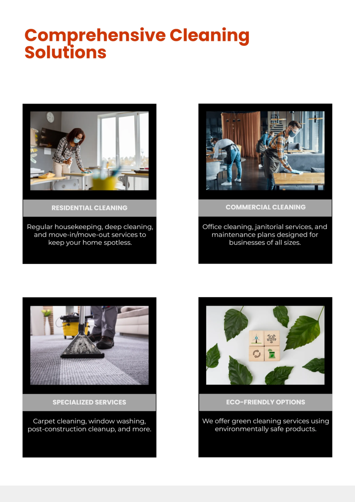 Free Modern Company Profile Template to Edit Online