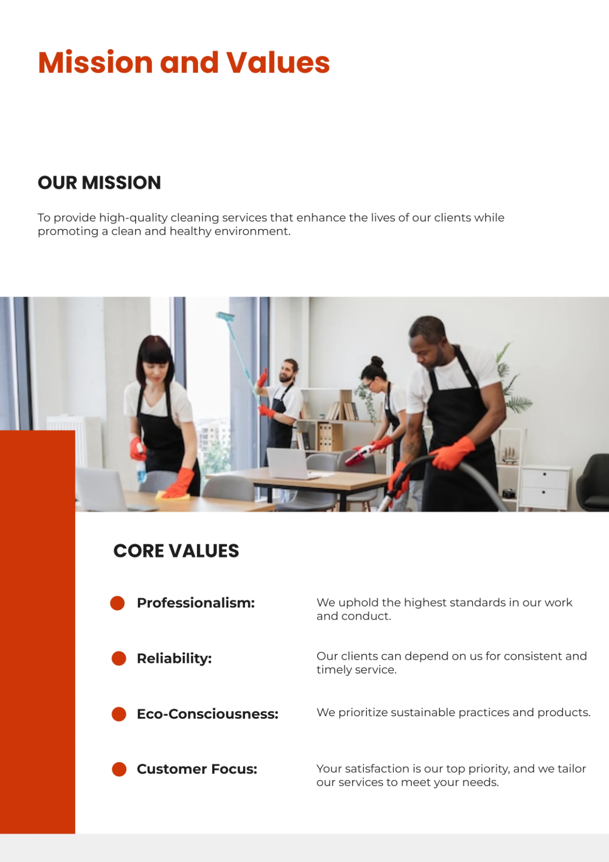 Free Modern Company Profile Template to Edit Online