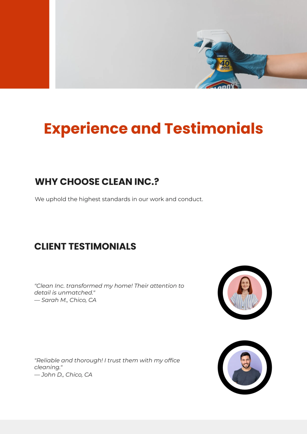 Free Modern Company Profile Template to Edit Online