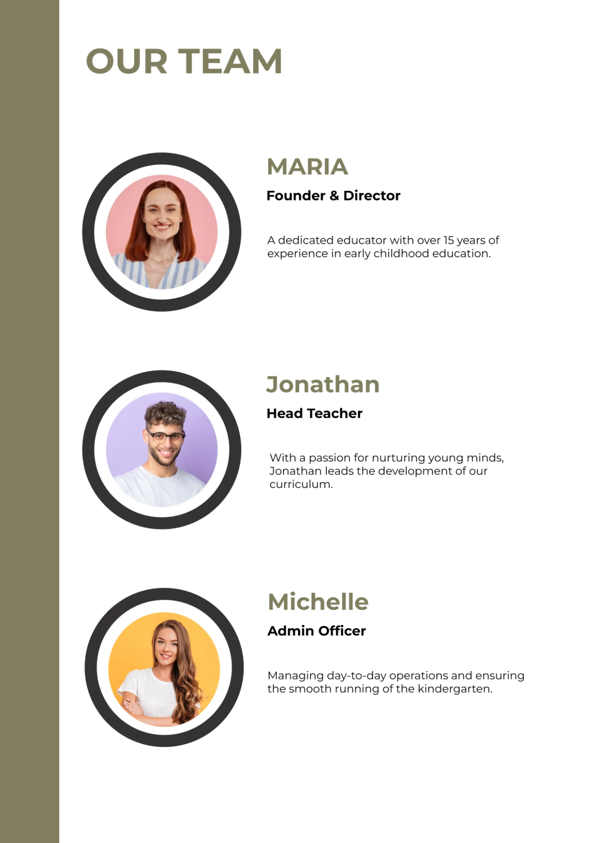 Free Minimalist Company Profile Template to Edit Online