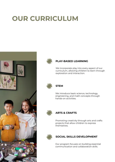 Free Minimalist Company Profile Template to Edit Online