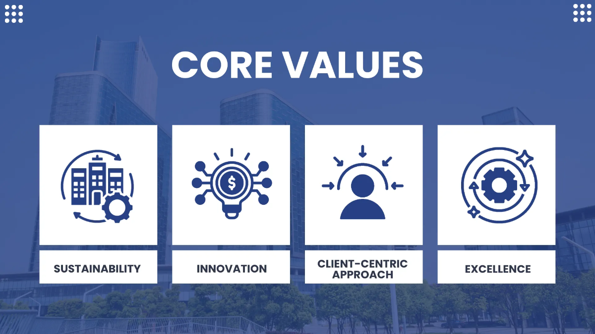 Free Company Profile Presentation Template to Edit Online