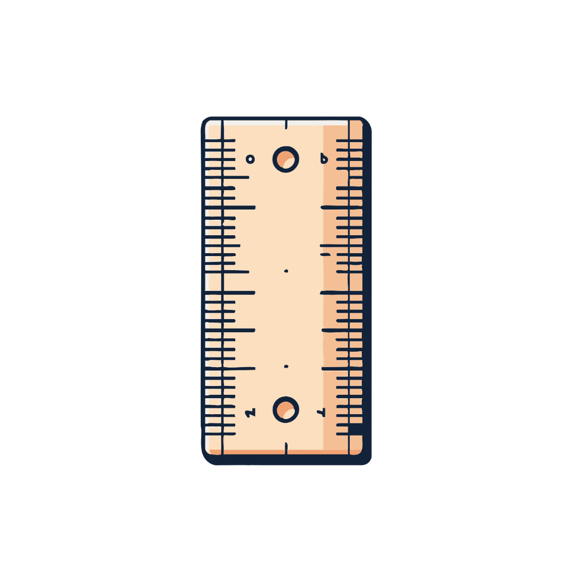 Free Straight Ruler Clipart to Edit Online