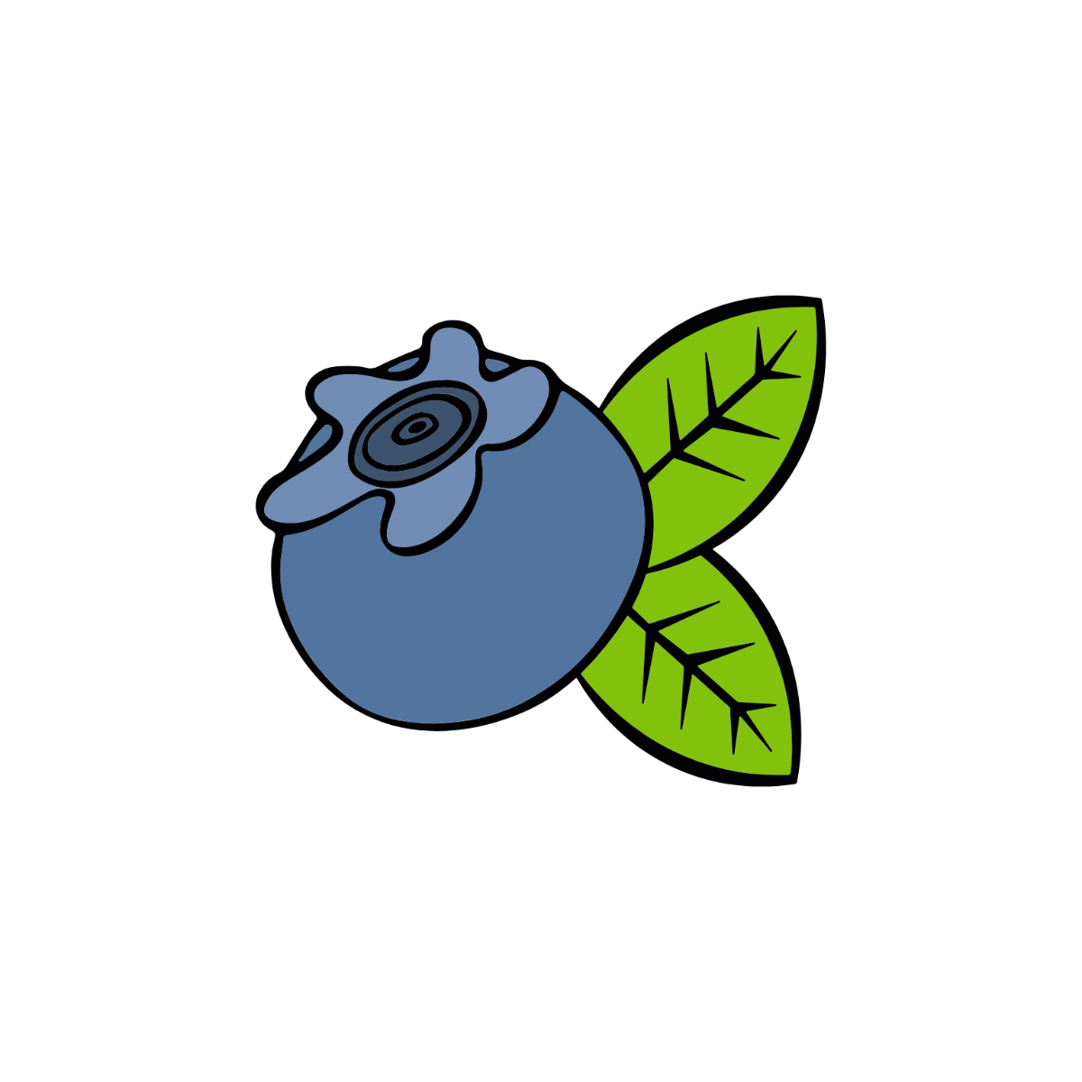 Free Hand-Drawn Blueberry Clipart to Edit Online