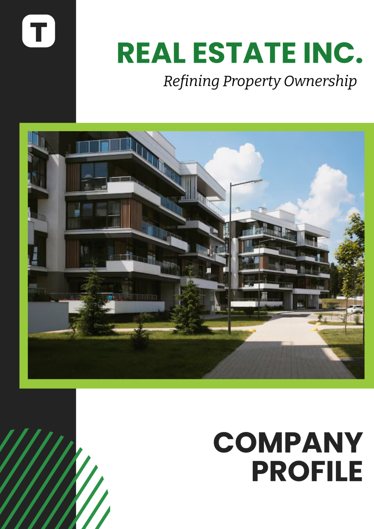 Free Real Estate Company Profile Template