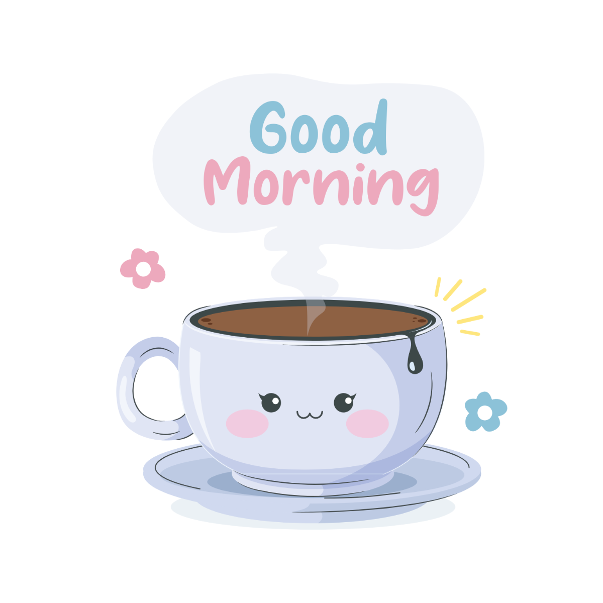 Free Good Morning Clipart Template