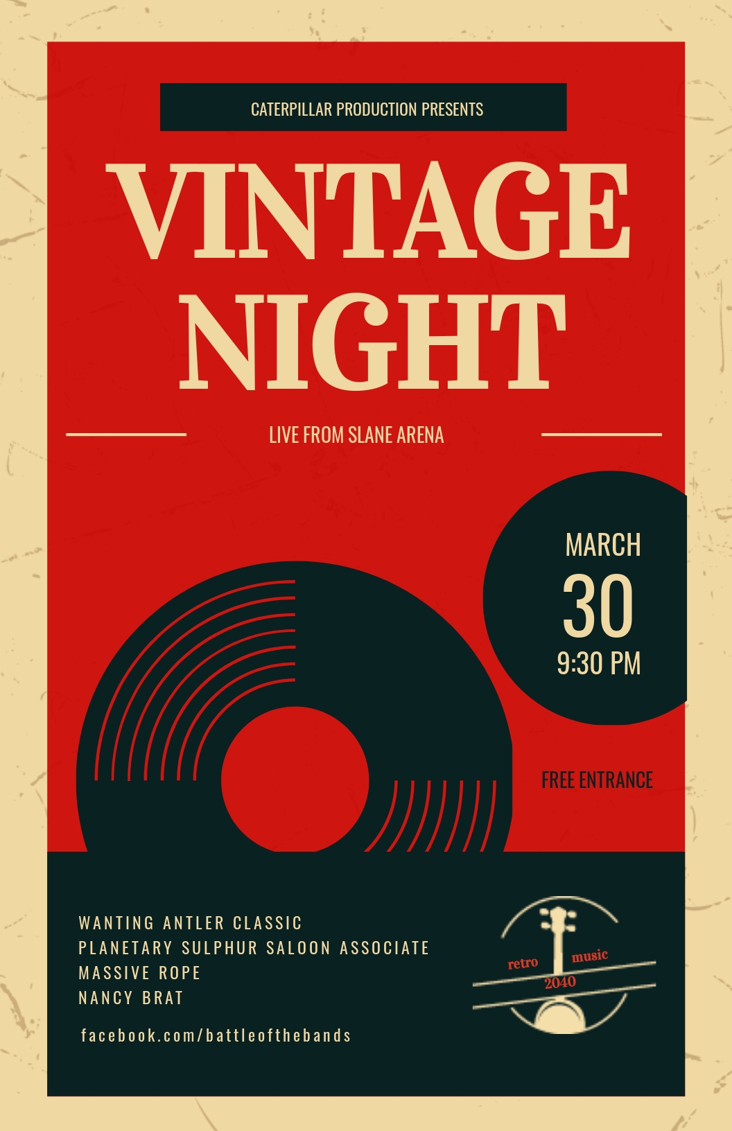 Download 9+ Vintage Poster Templates Adobe (PSD)