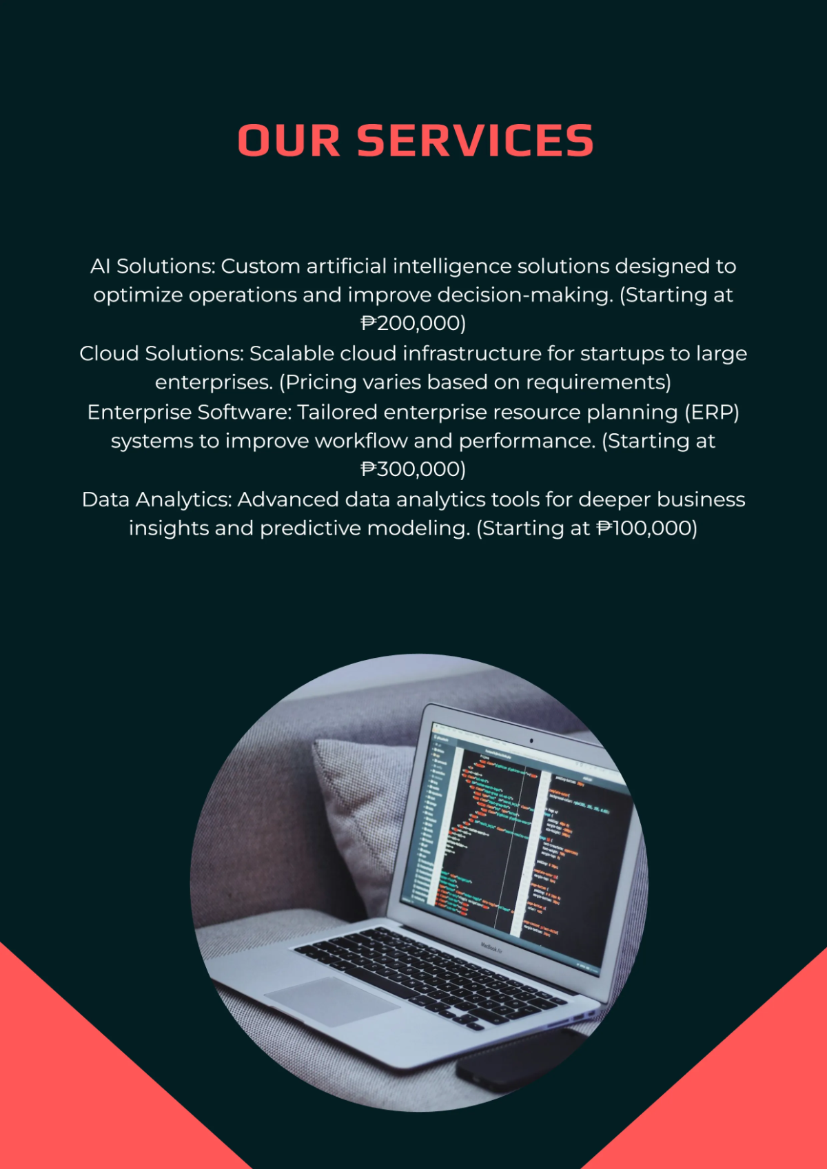 Free Tech Startup Company Profile Template to Edit Online