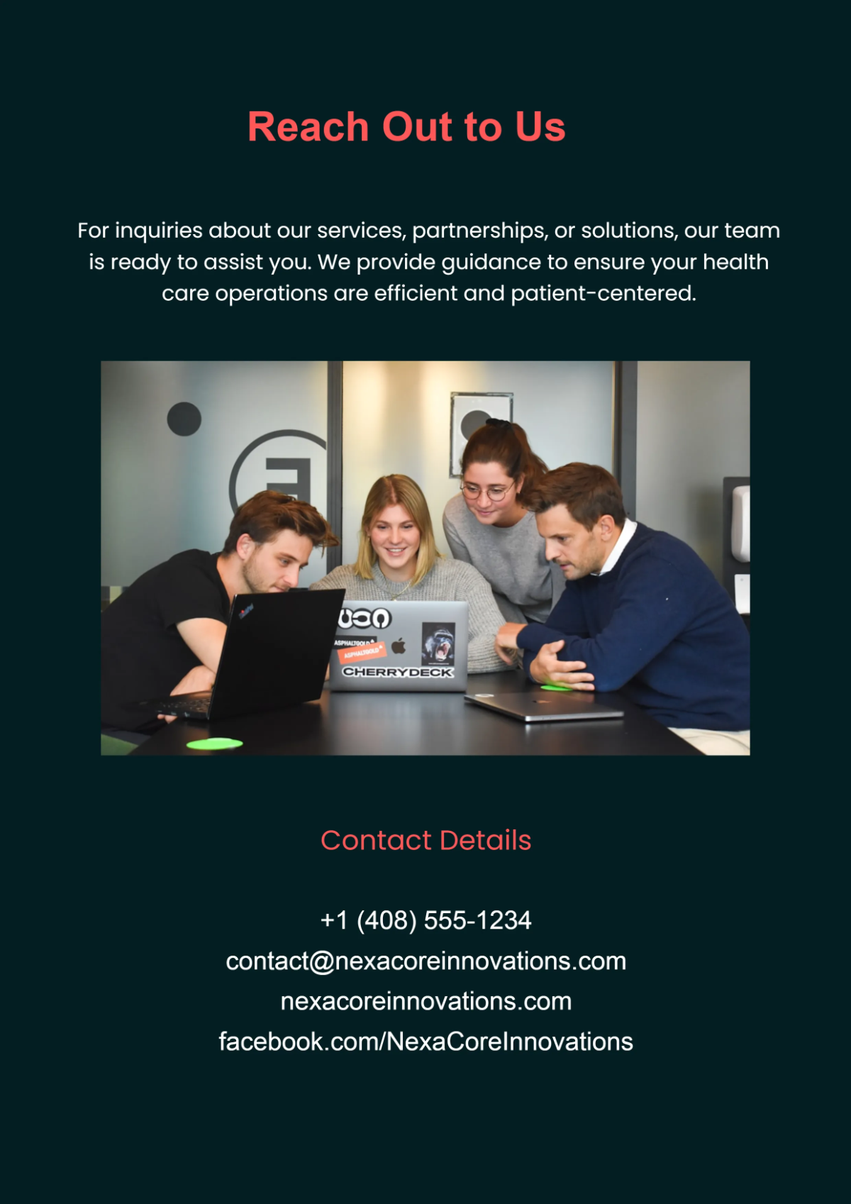 Free Tech Startup Company Profile Template to Edit Online