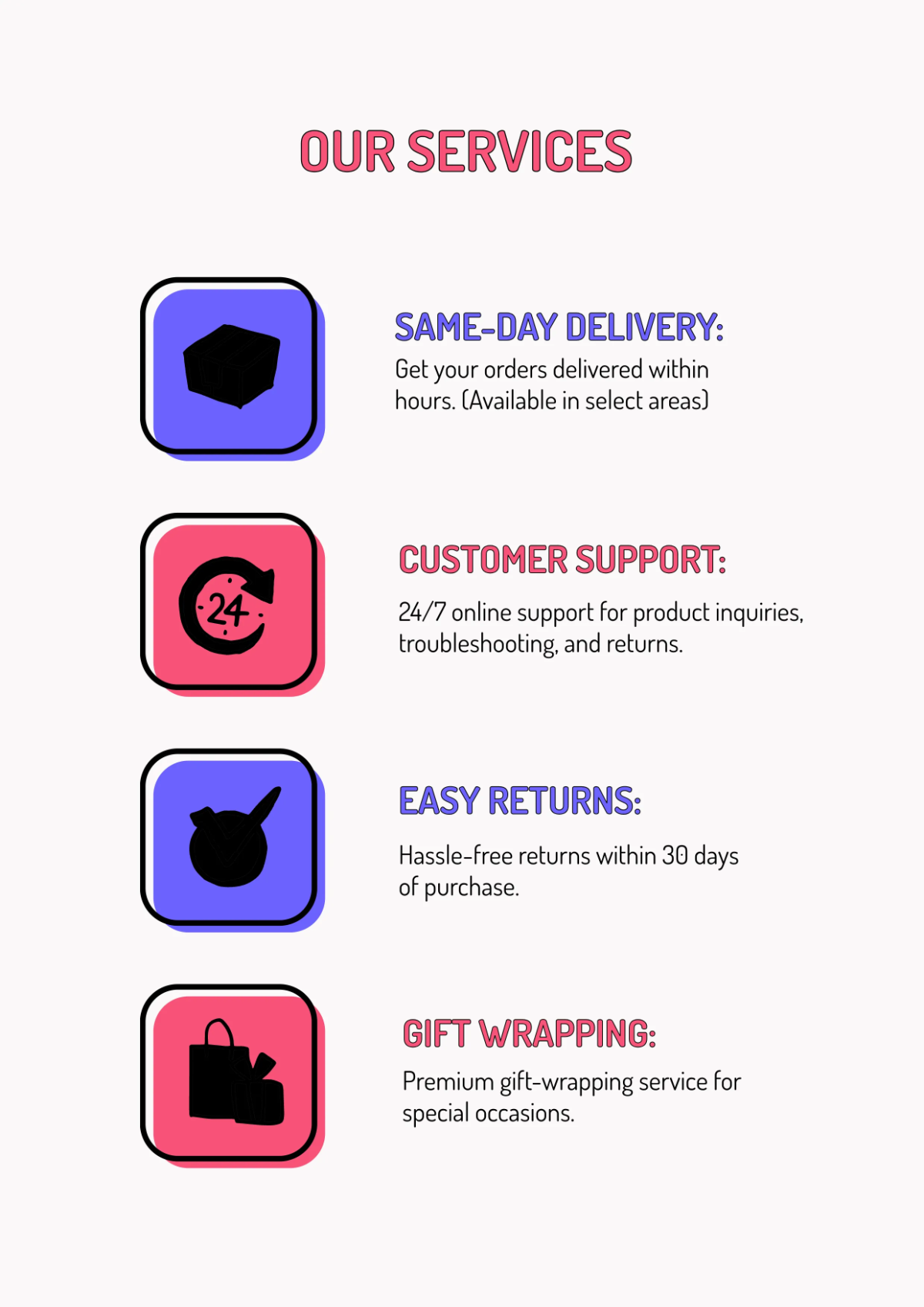 Free Retail Business Profile Template to Edit Online