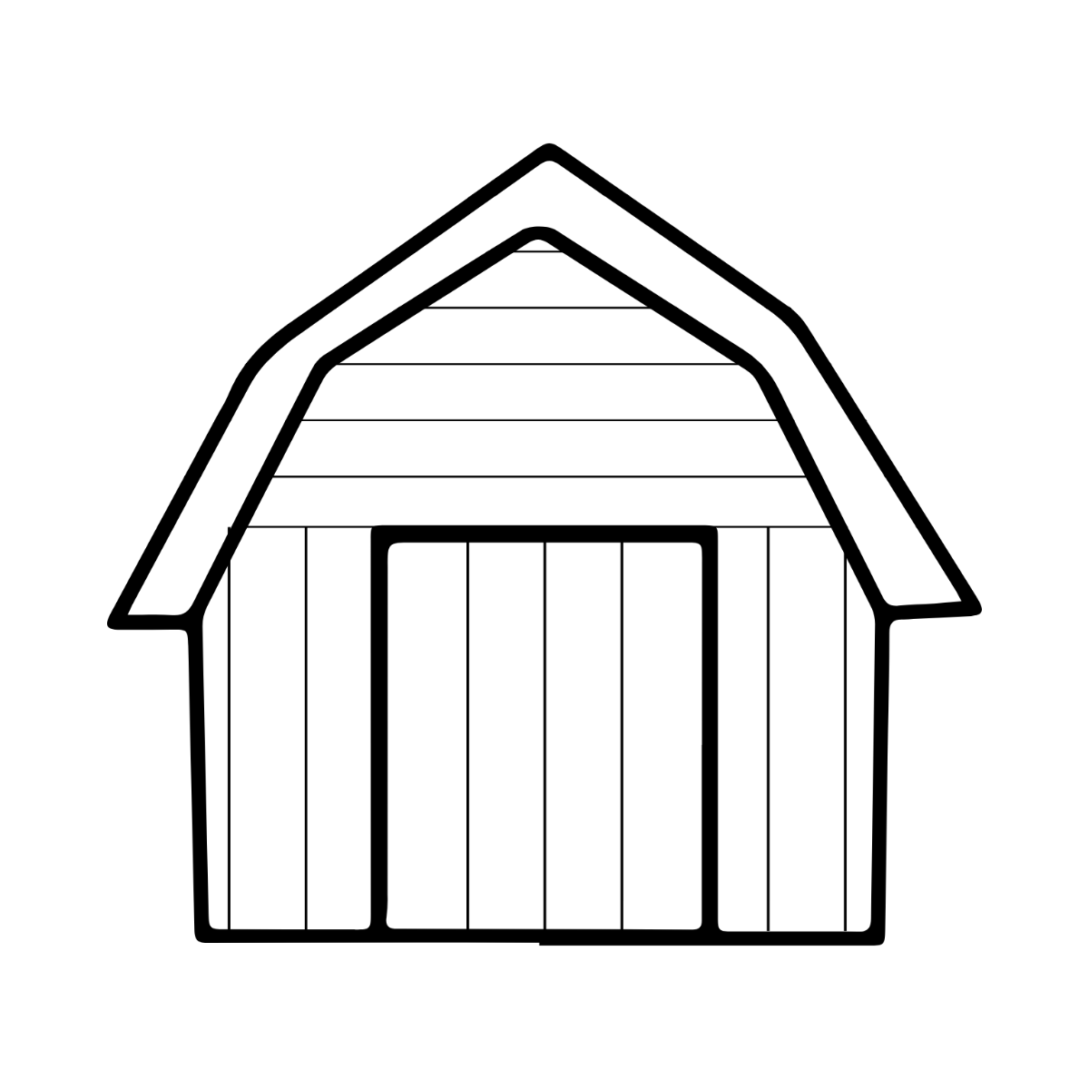 Free Transparent Barn Clipart to Edit Online