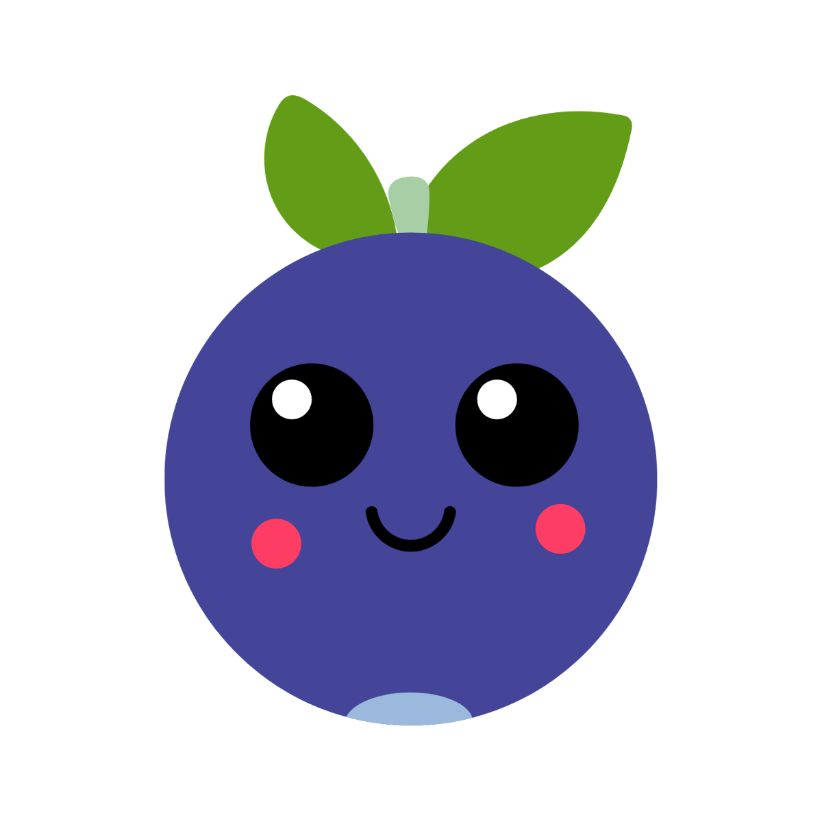 Free Cute Blueberry Clipart to Edit Online