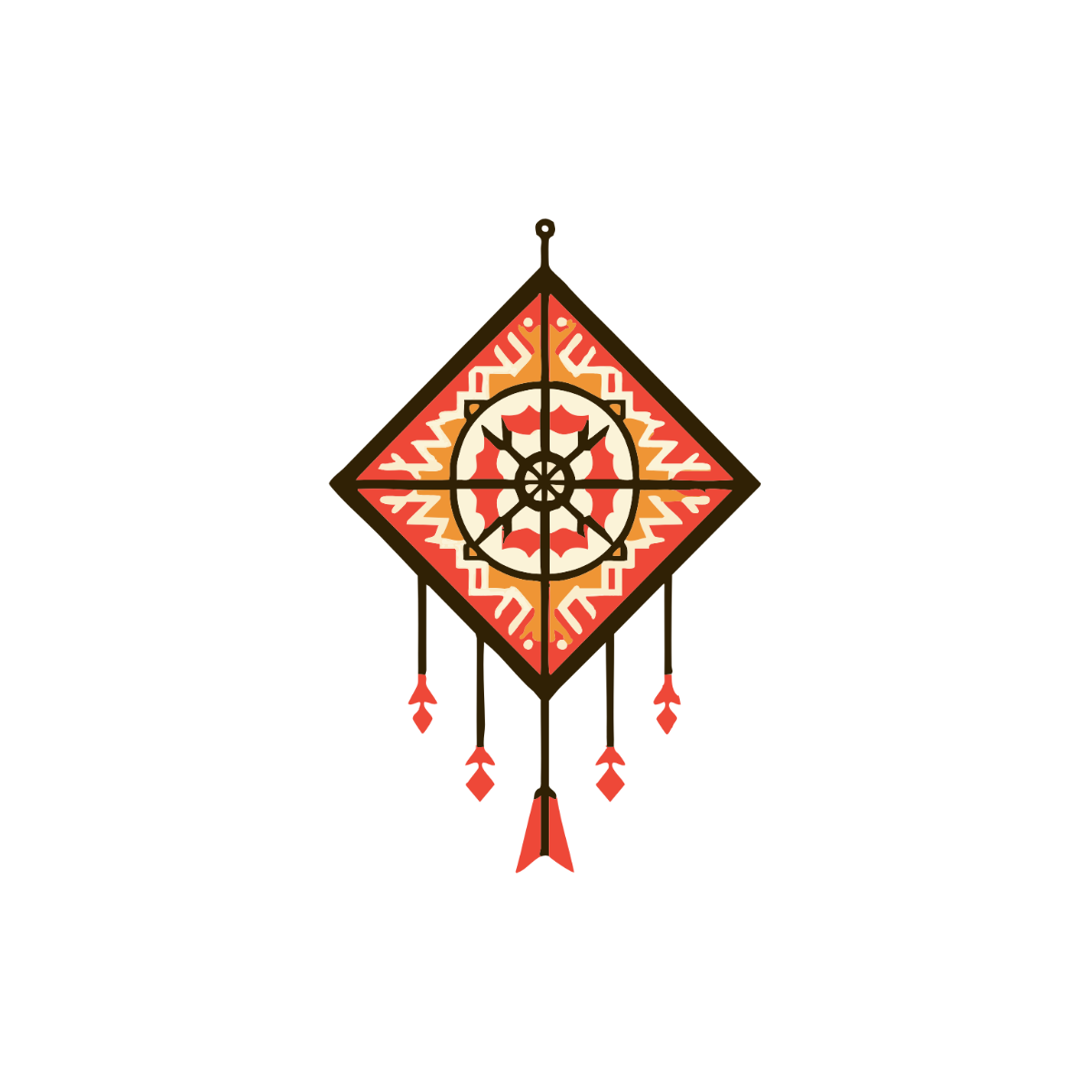 Free Traditional Kite Clipart to Edit Online