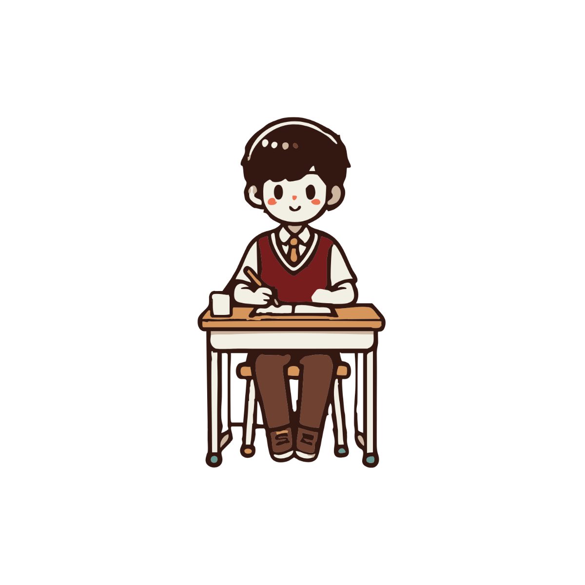 Free School Student Clipart to Edit Online