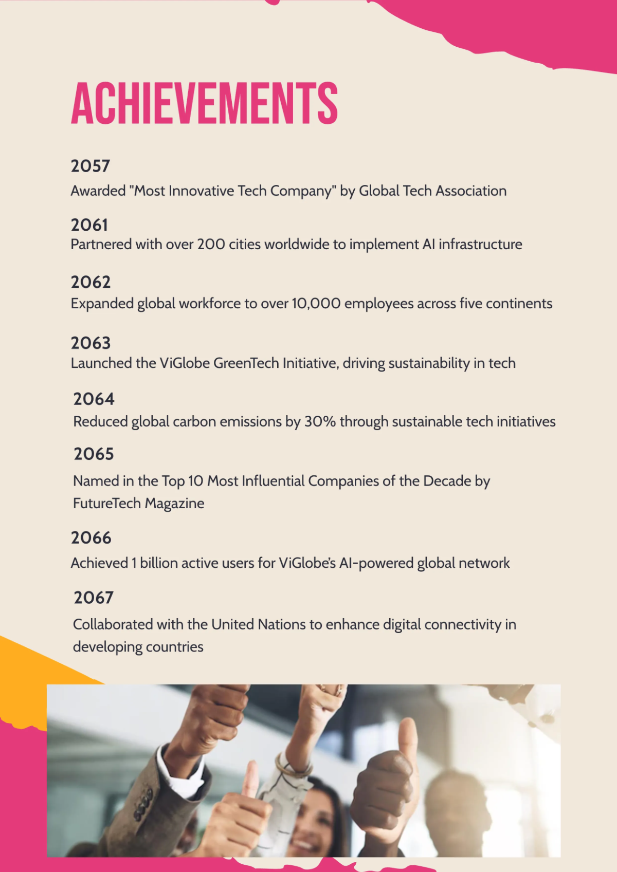 Free Creative Company Profile Template to Edit Online