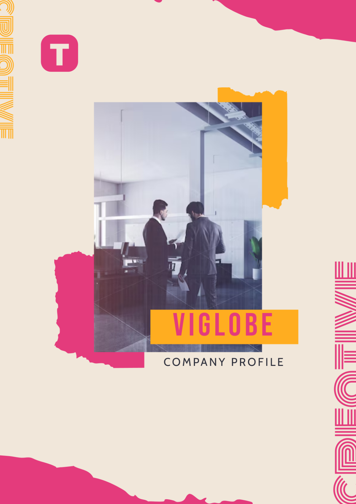 Free Creative Company Profile Template