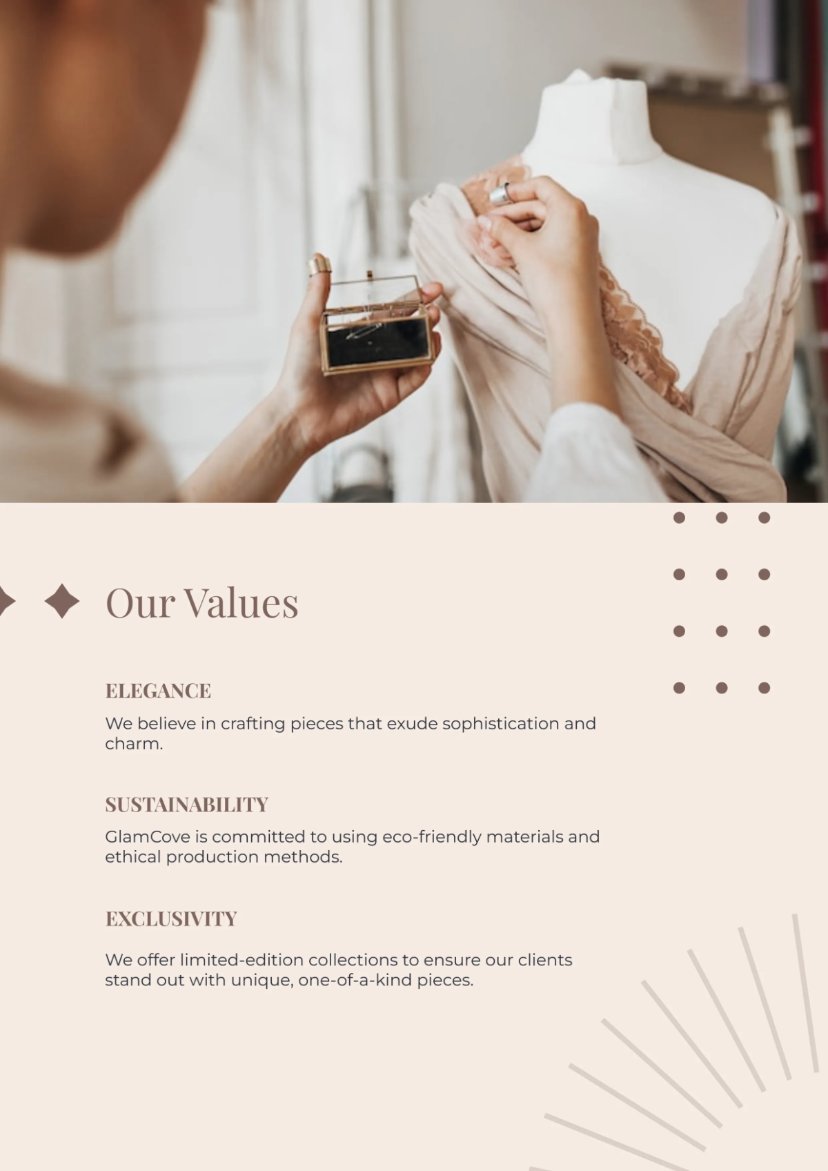 Free Elegant Company Profile Template to Edit Online
