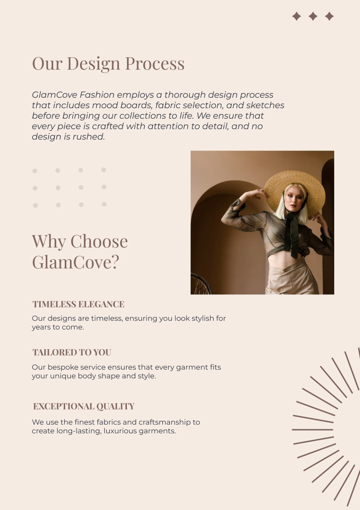 Free Elegant Company Profile Template to Edit Online