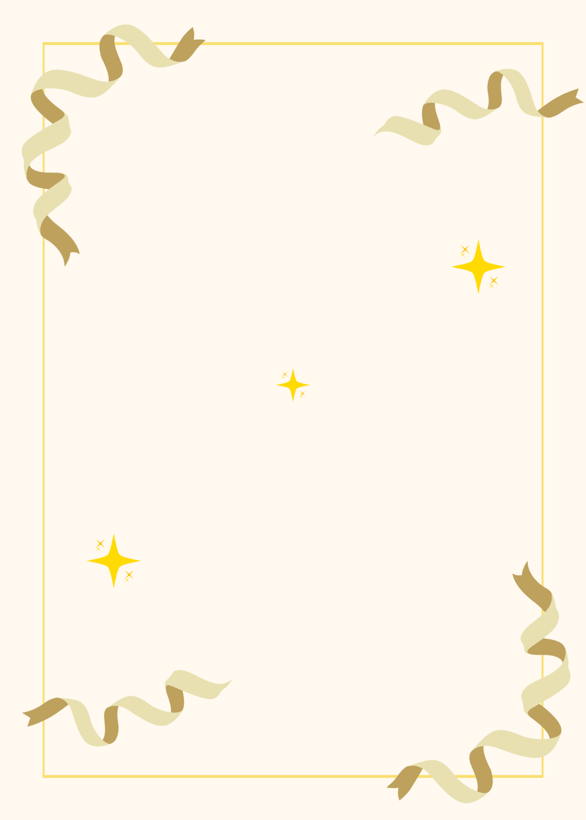 Free Golden Grand Opening Invitation Background Template