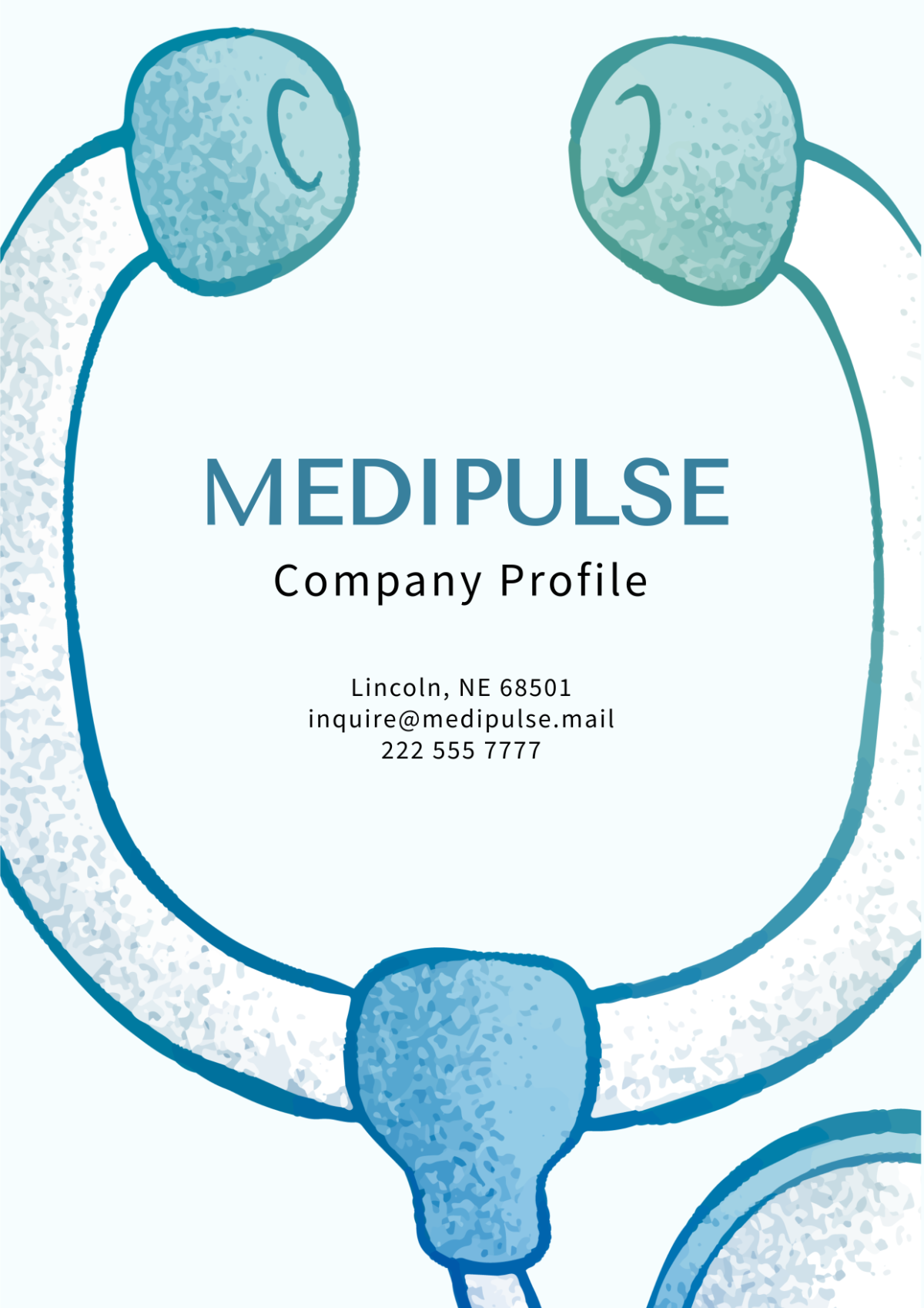 Free Healthcare Company Profile Template