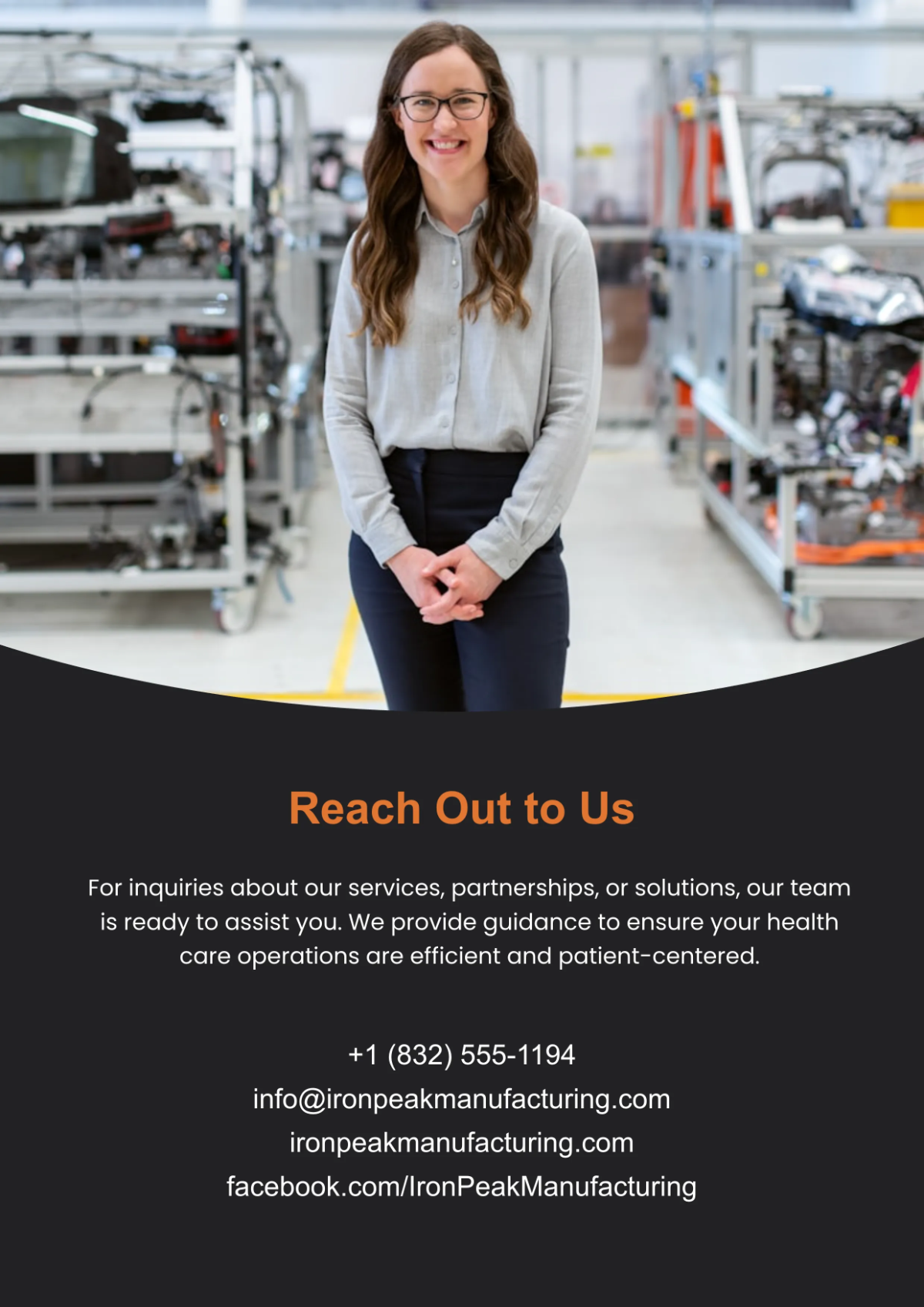 Free Manufacturing Industry Company Profile Template to Edit Online