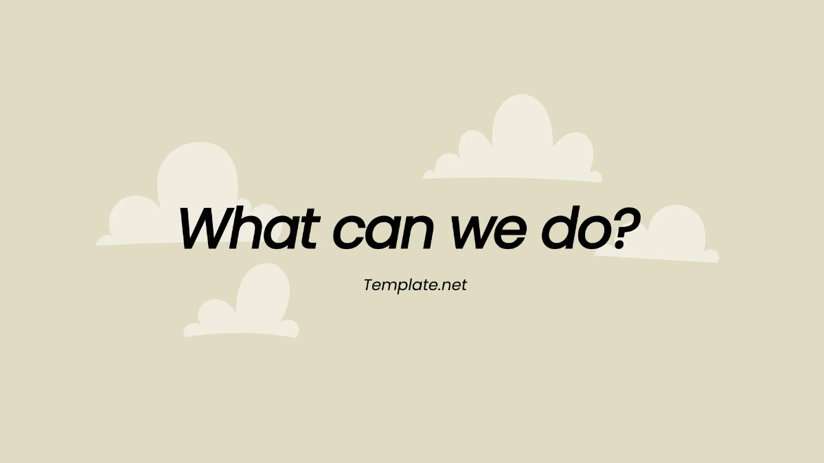 Free Global Warming Consequences Presentation Template to Edit Online