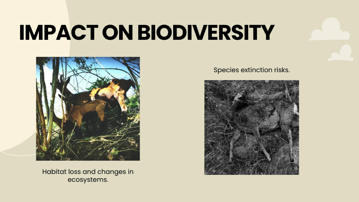 Free Global Warming Consequences Presentation Template to Edit Online