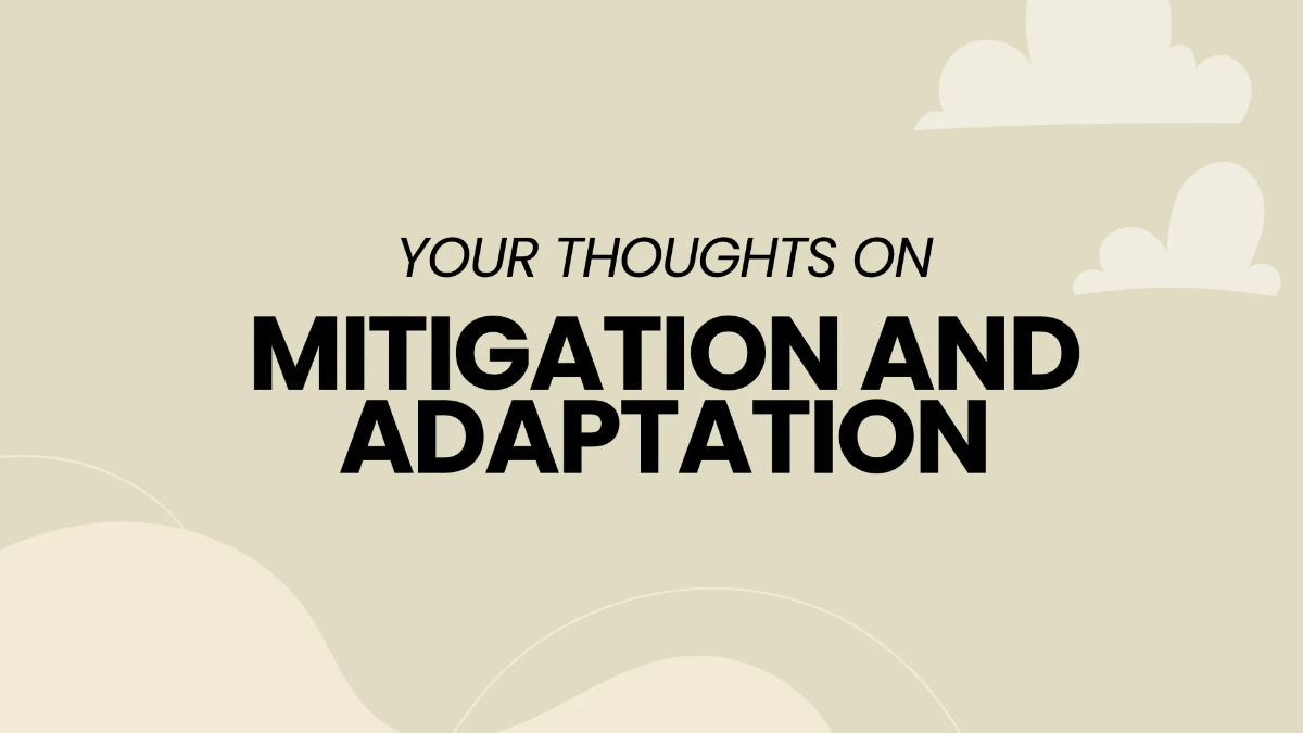 Free Global Warming Consequences Presentation Template to Edit Online