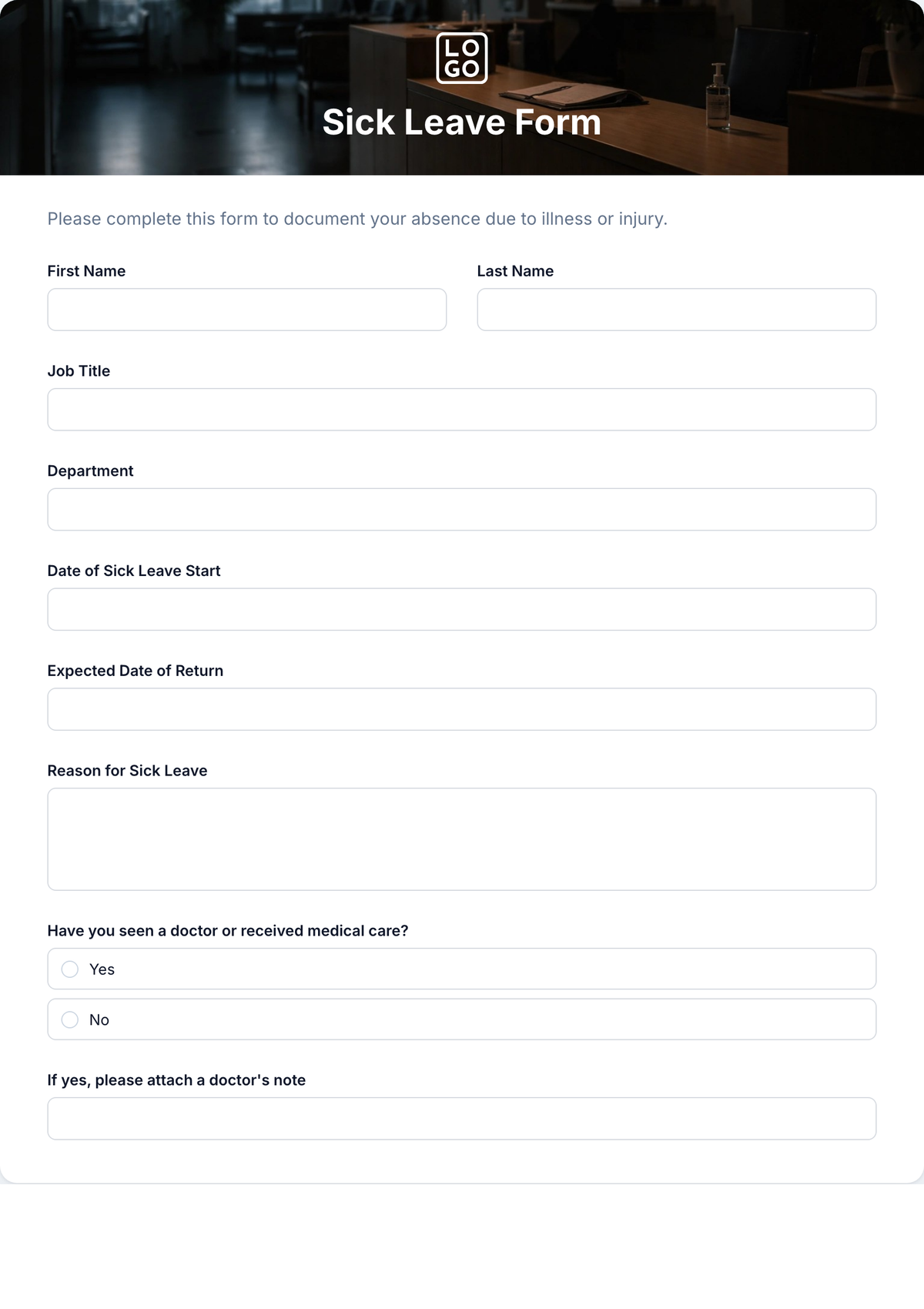 Free Leave Form Templates To Edit Online Free Leave Form Templates To Edit Online