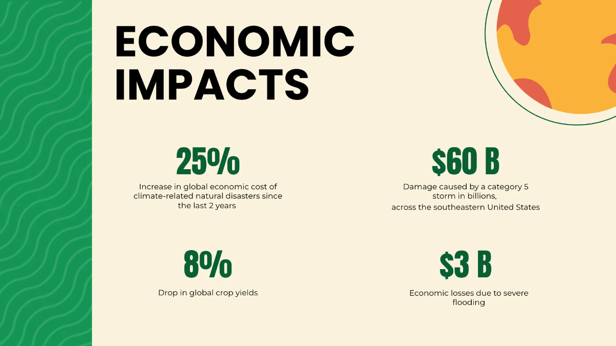 Free Global Warming Case Study Presentation Template to Edit Online