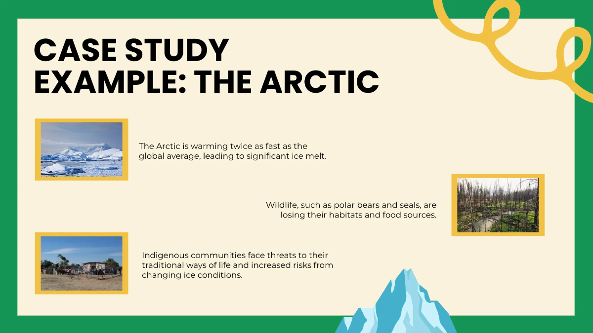 Free Global Warming Case Study Presentation Template to Edit Online