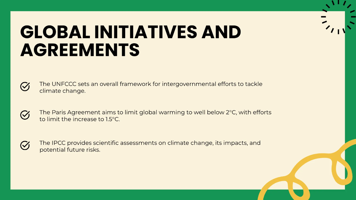 Free Global Warming Case Study Presentation Template to Edit Online