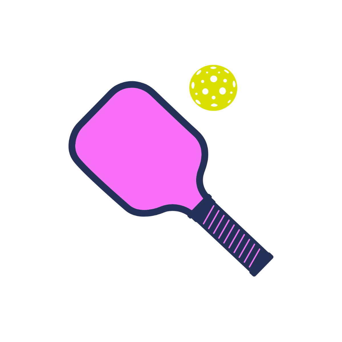 Free Pickle Ball Vector Clipart PNG SVG To Edit Online