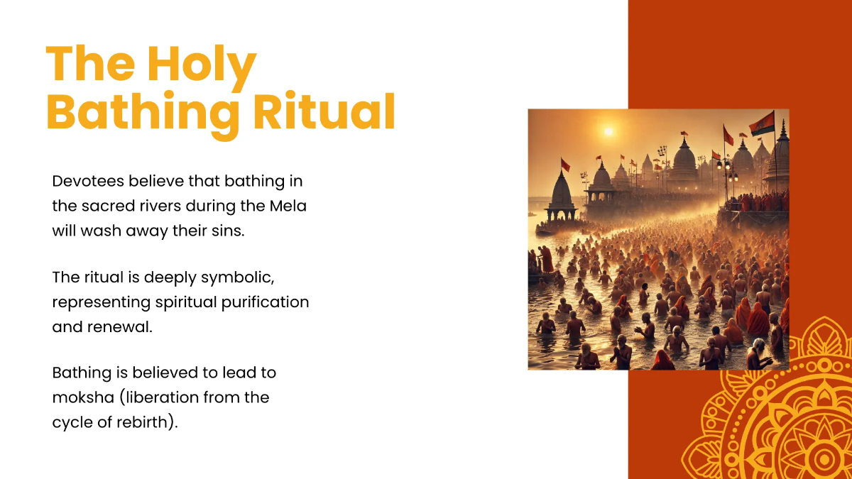 Free Kumbh Mela Presentation Template to Edit Online