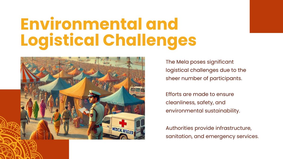 Free Kumbh Mela Presentation Template to Edit Online