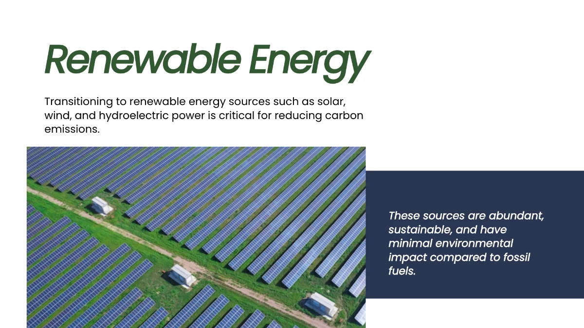 Free Human Impact On The Environment Presentation Template to Edit Online