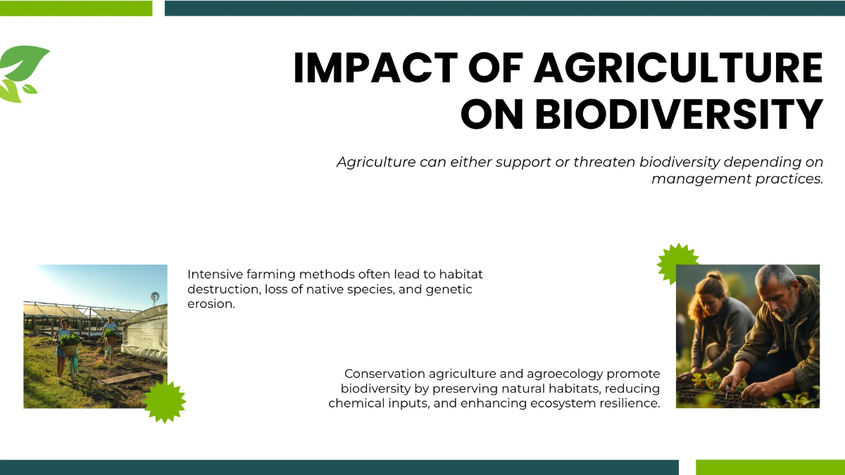 Free Agriculture And Environment Presentation Template to Edit Online
