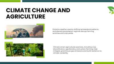 Free Agriculture And Environment Presentation Template to Edit Online