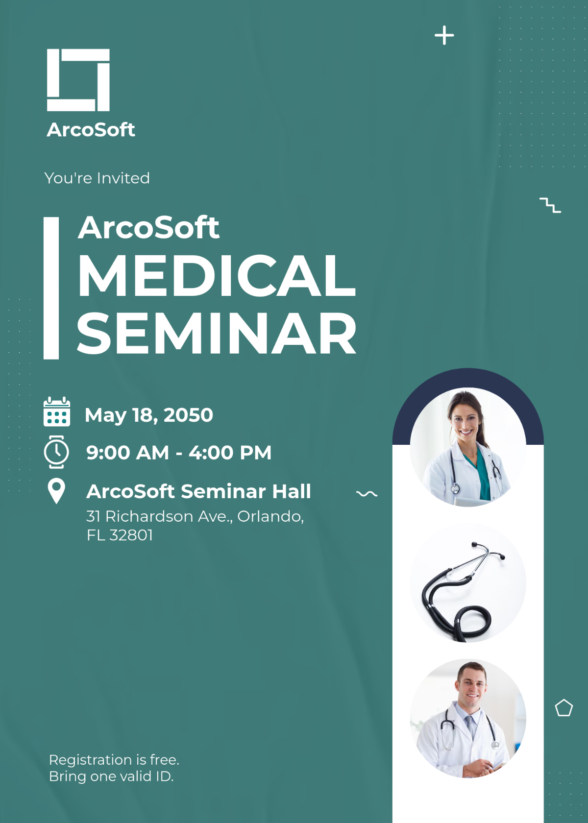 Free Medical Seminar Invitation Template