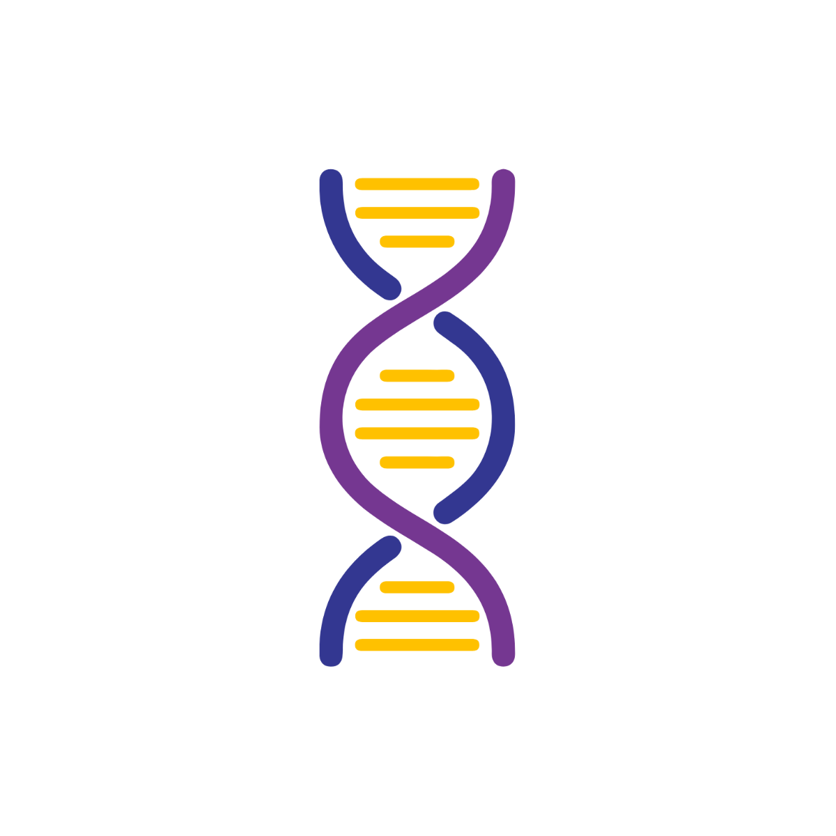 Free Simple DNA Clipart Template