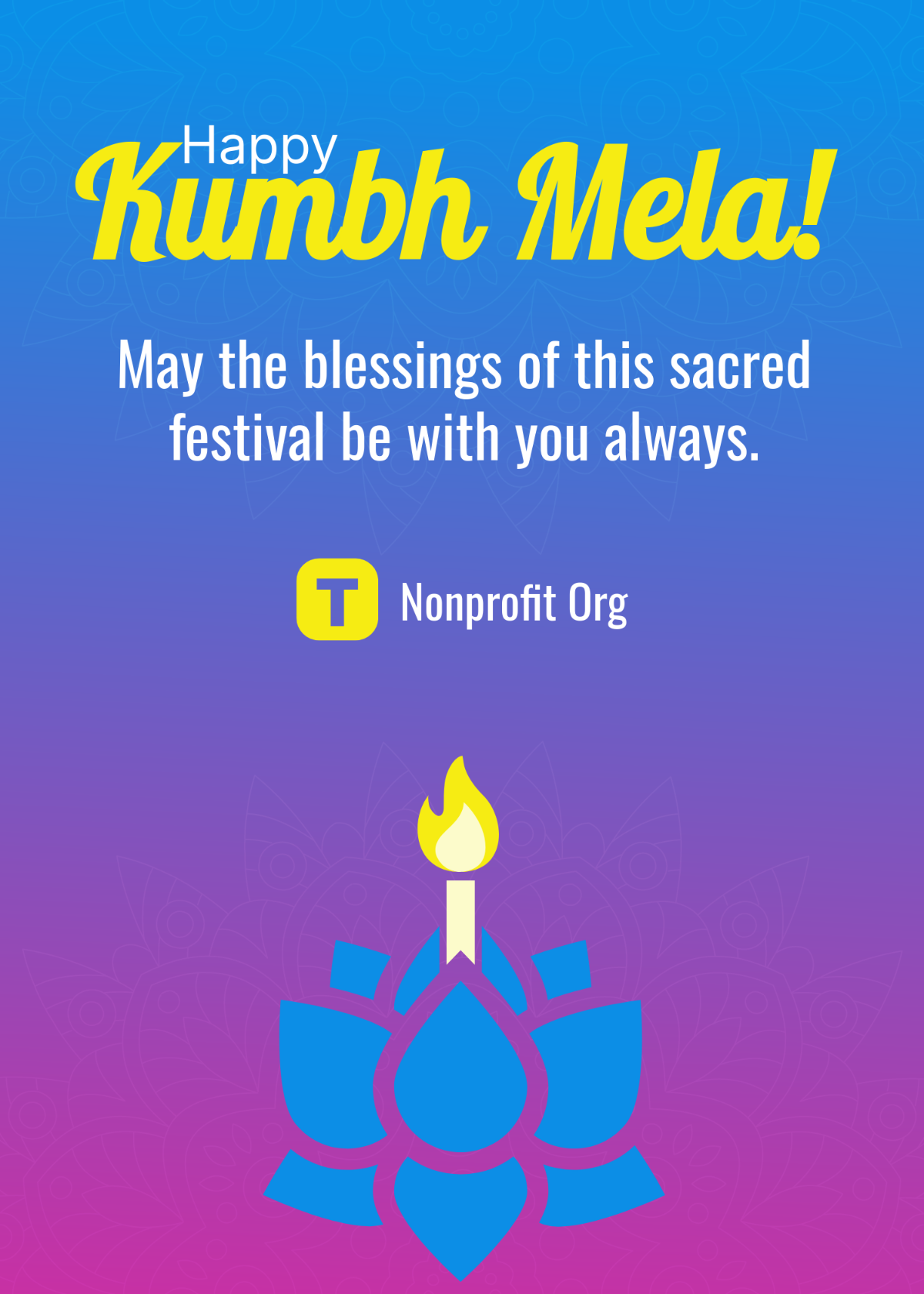 Free Kumbh Mela Wishes Template