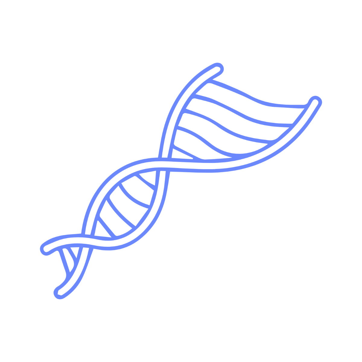 Free Spiral DNA Clipart Template