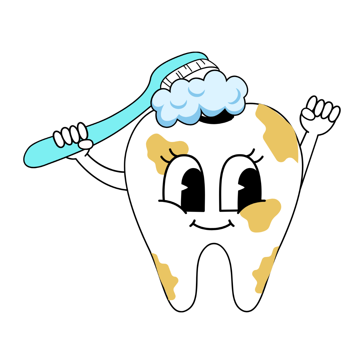 Free Brush Teeth Vector Clipart PNG SVG To Edit Online