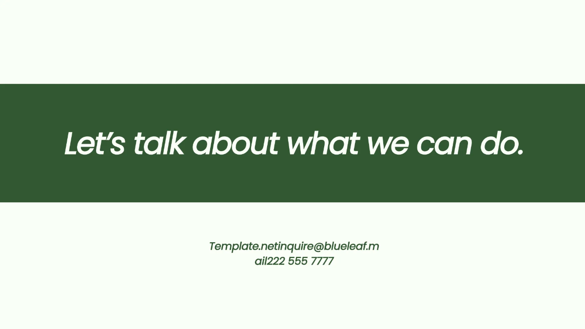 Free Greenhouse Environment Presentation Template to Edit Online